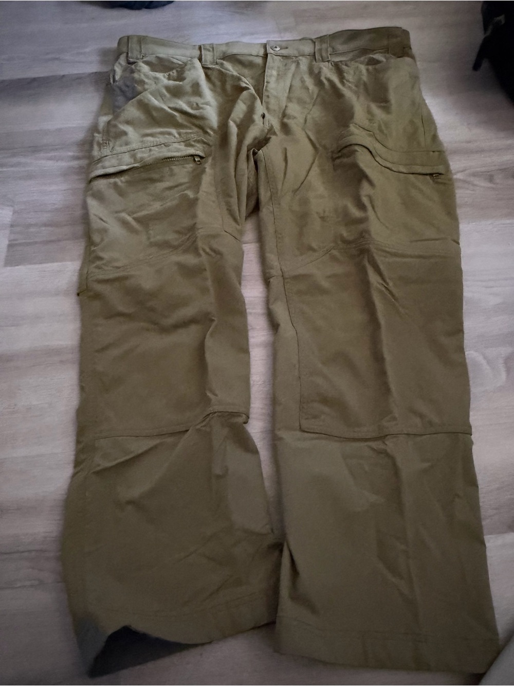 Alaskan Hardgear khaki cargo pants size 44x30 #cargo #outdoor